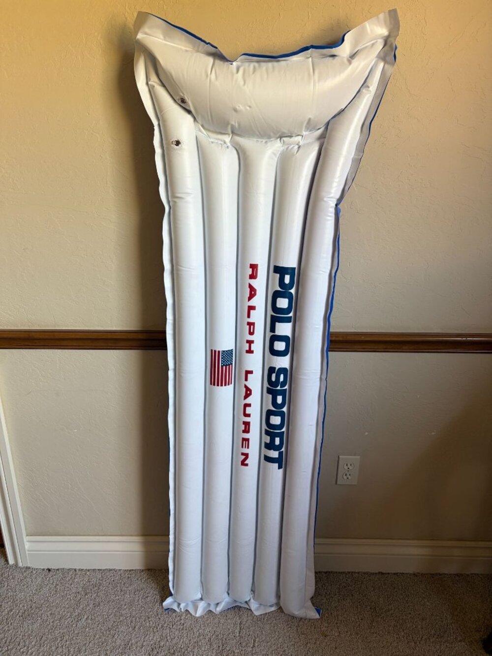 New Polo Sport Ralph Lauren Inflatable Pool Raft Stadium 1992 1993 P-Wing